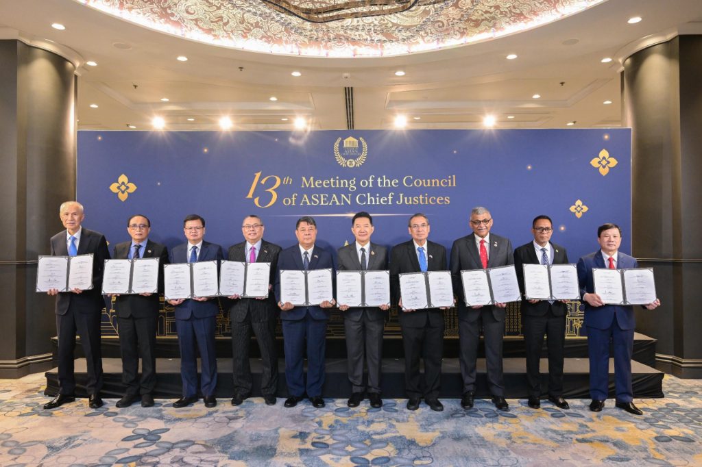 Chief Justice attends 13th ASEAN Chief Justices meeting in Bangkok